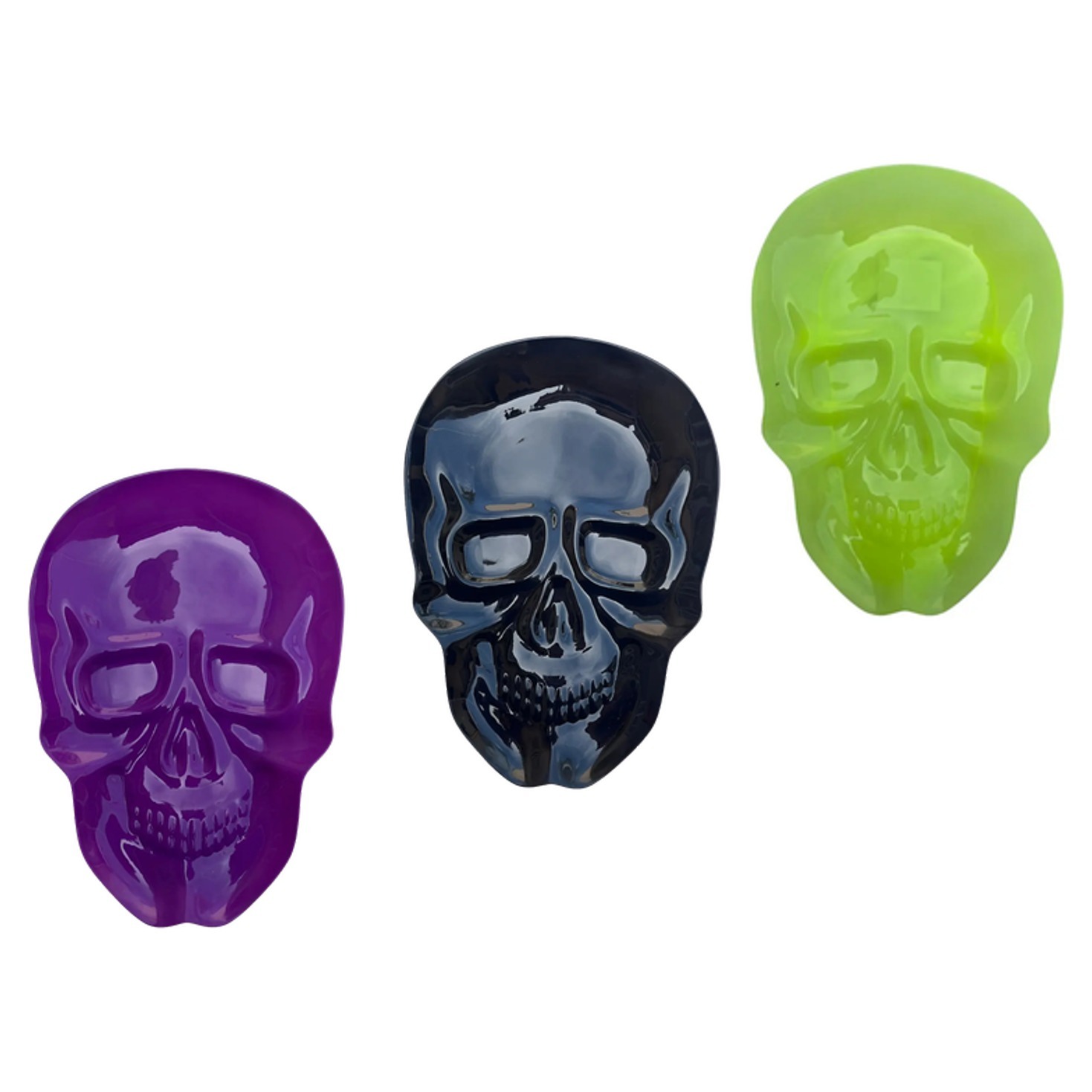 Bandeja Caveira Halloween Cores Sortidas