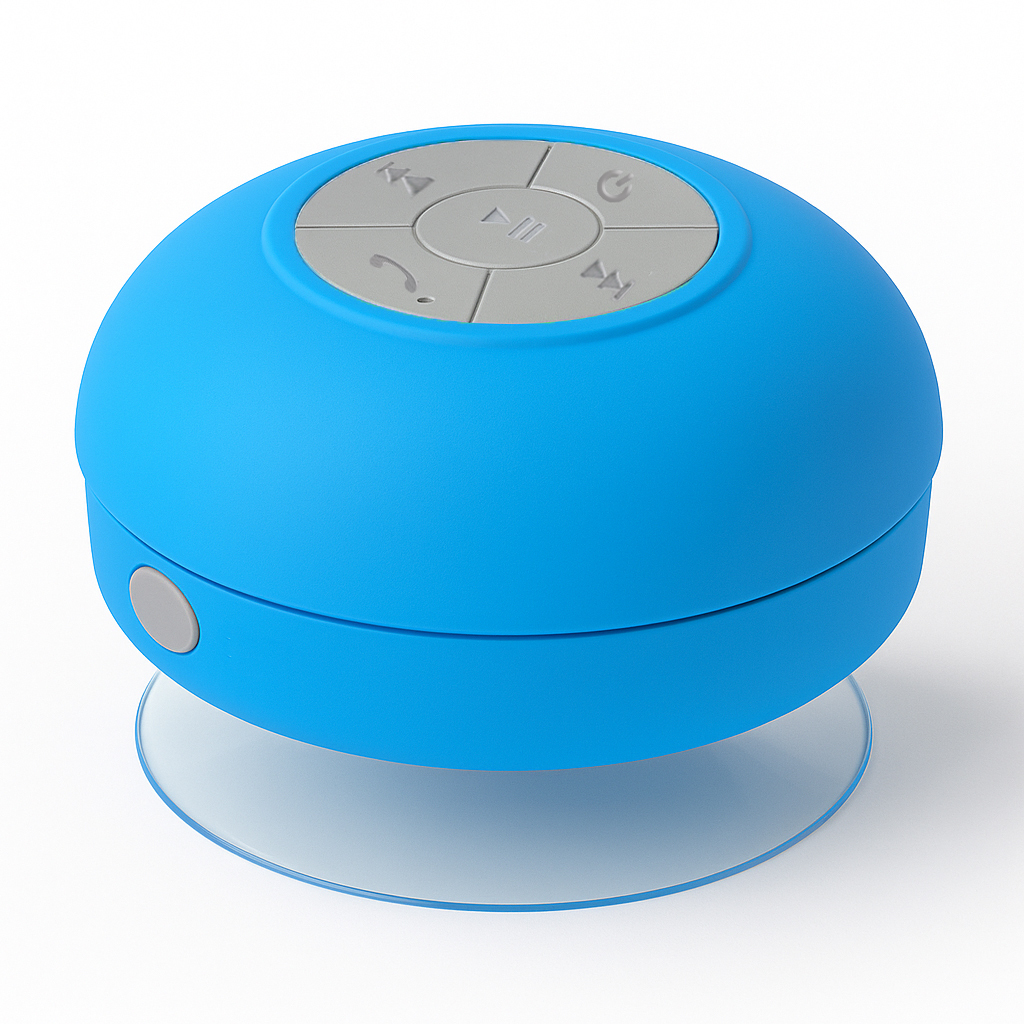 Caixa de Som Bluetooth Portátil à Prova d'Água IPX7 — Cor: Azul