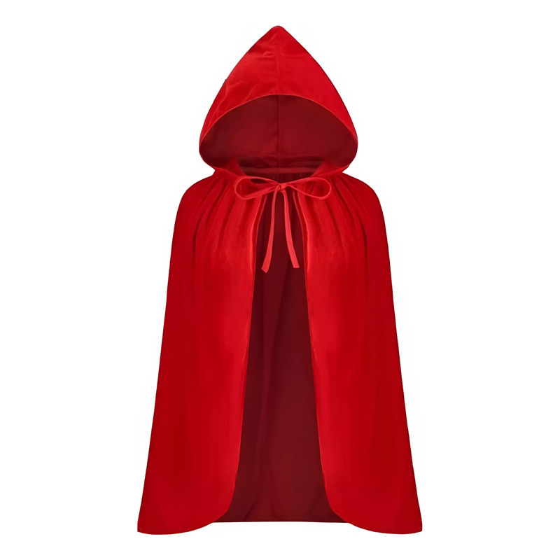 Capa Curta Chapeuzinho Vermelho - Fantasia Infantil