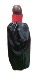 Capa Vampiro Infantil com Gola - Preta — Cor: Vermelho