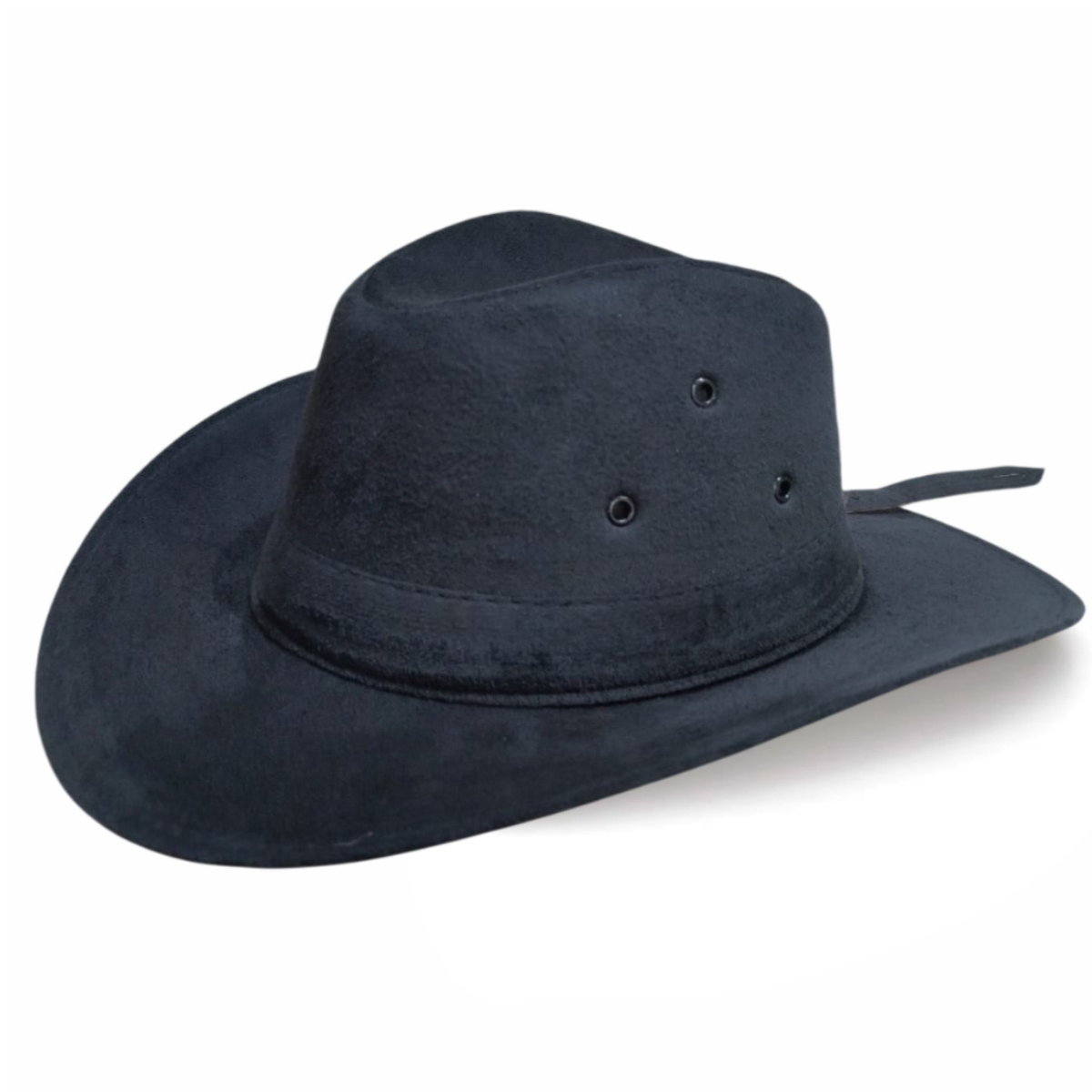 Chapéu Boiadeira Adulto em Camurça Premium — Modelo: 2