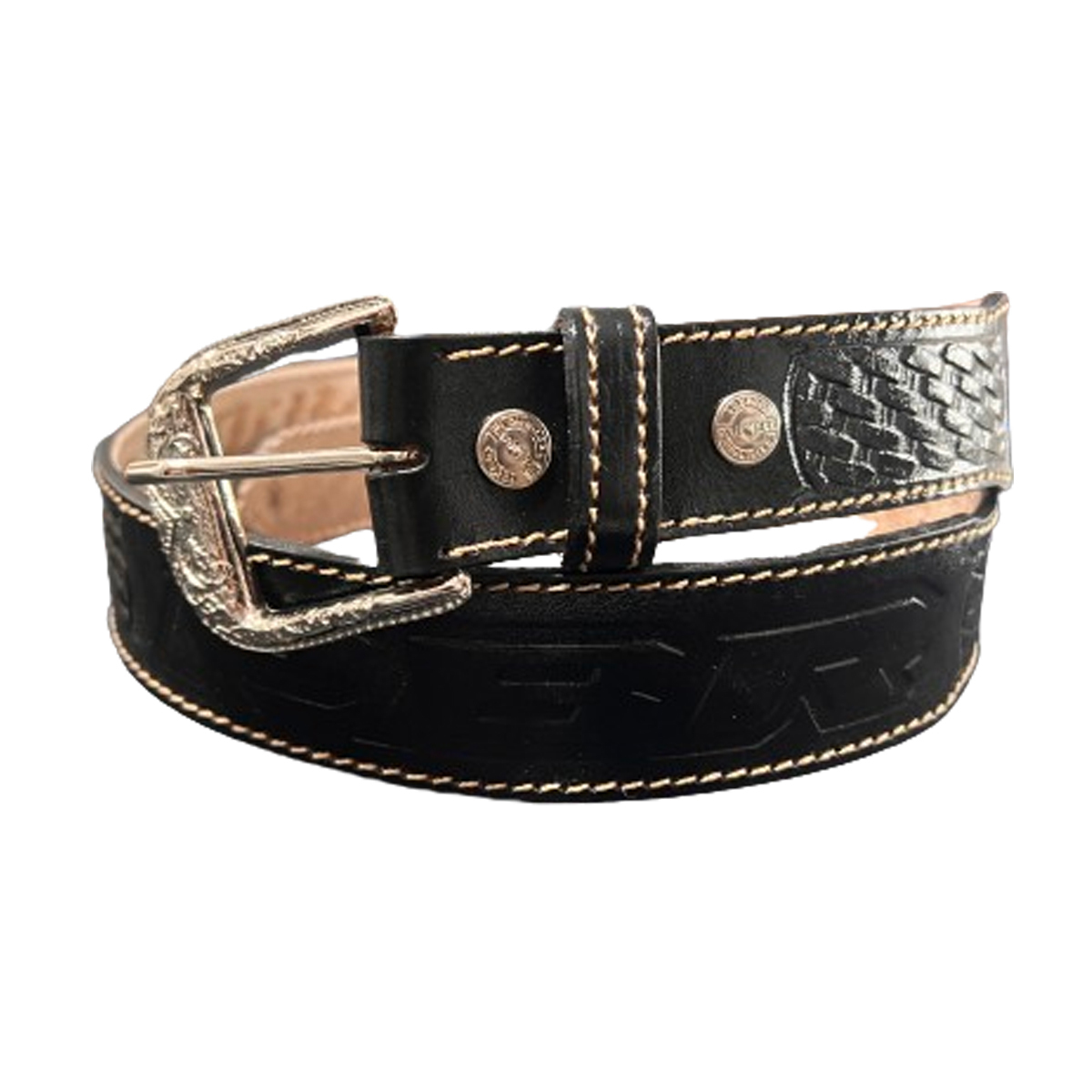 Cinto Country Largo Despontado PBR — Cor: Preto
