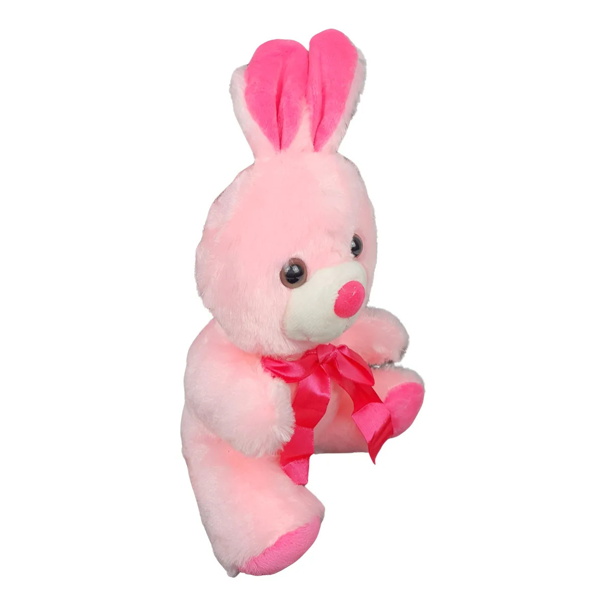 Coelho de Pelúcia Fofinho com Laço - Presente Perfeito — Modelo: 2