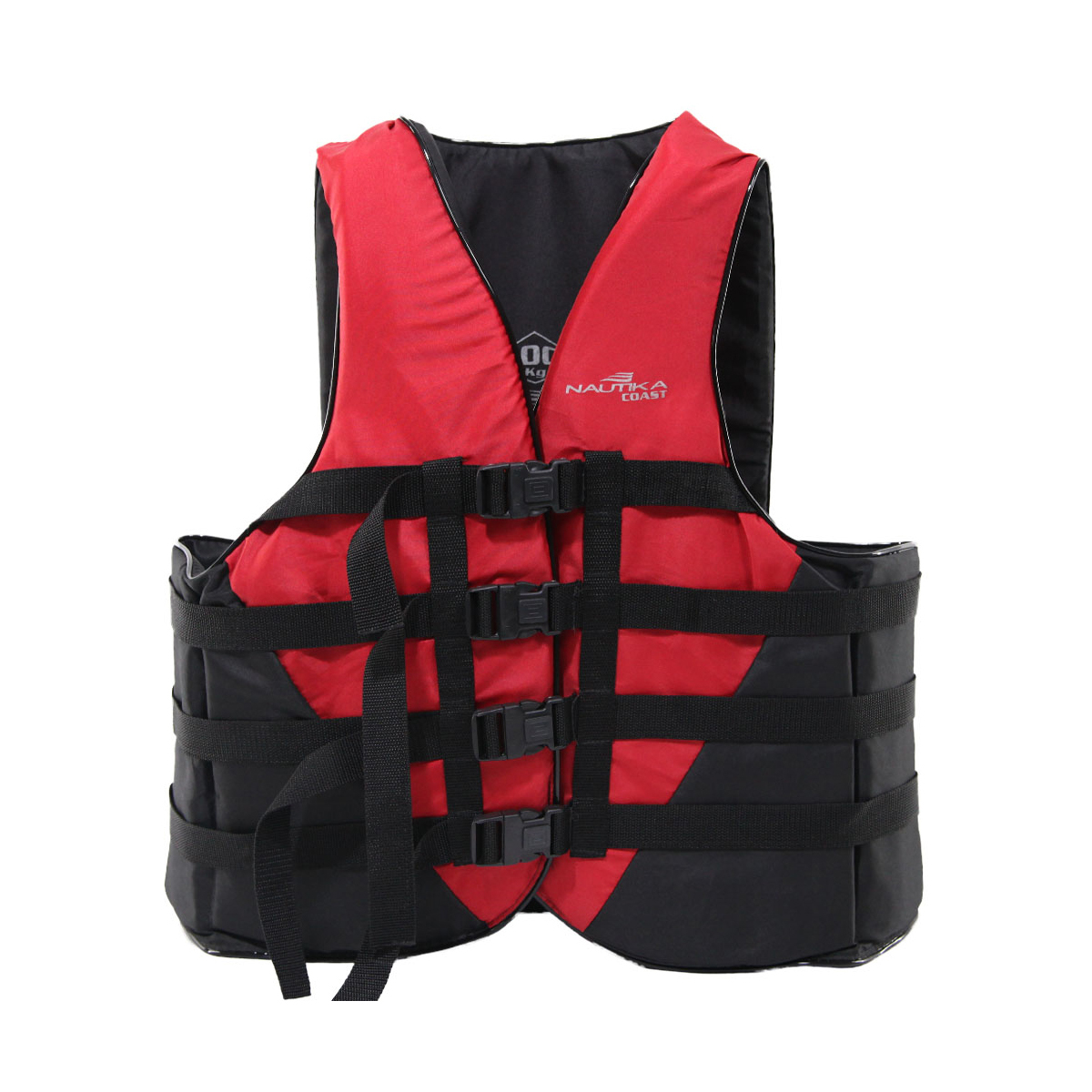 Colete salva-vidas Coast NTK 100kg — Cor: Vermelho