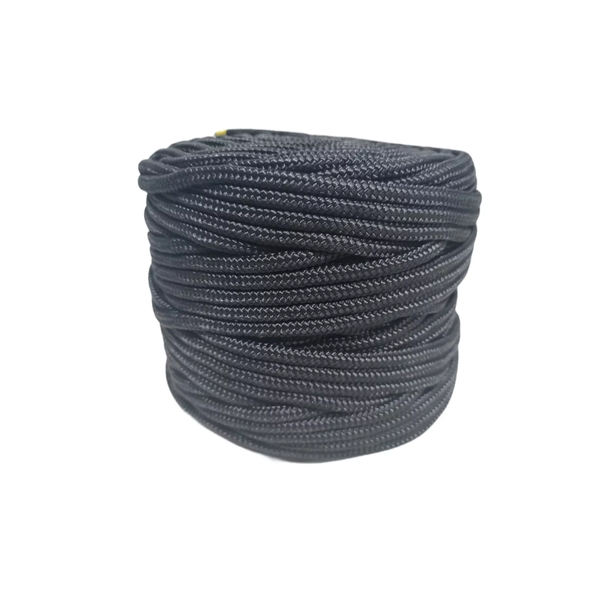Corda Náutica Redonda 320 Metros - 6mm — Cor: Preto