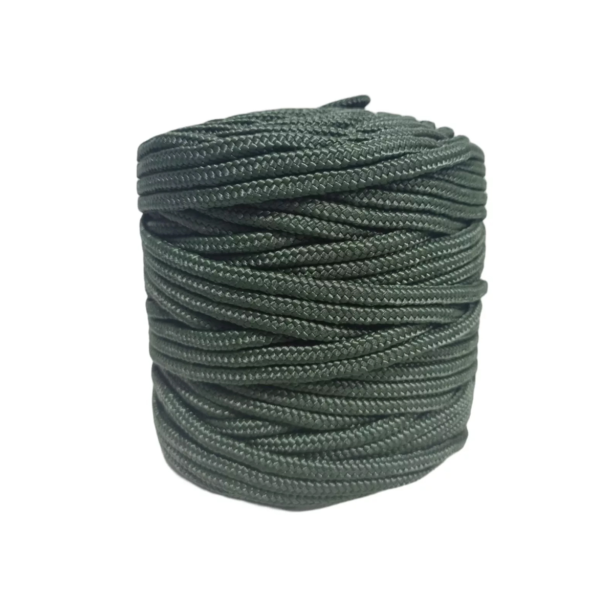 Corda Náutica Redonda 400 Metros - 6mm — Cor: Verde