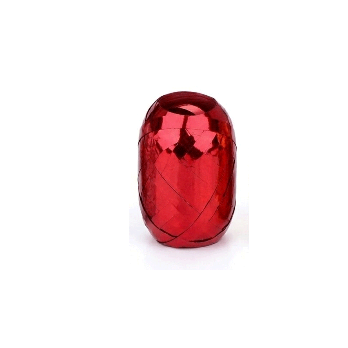 Fitilho Holográfico para Balões 5mm x 50m - Festas — Cor: Vermelho