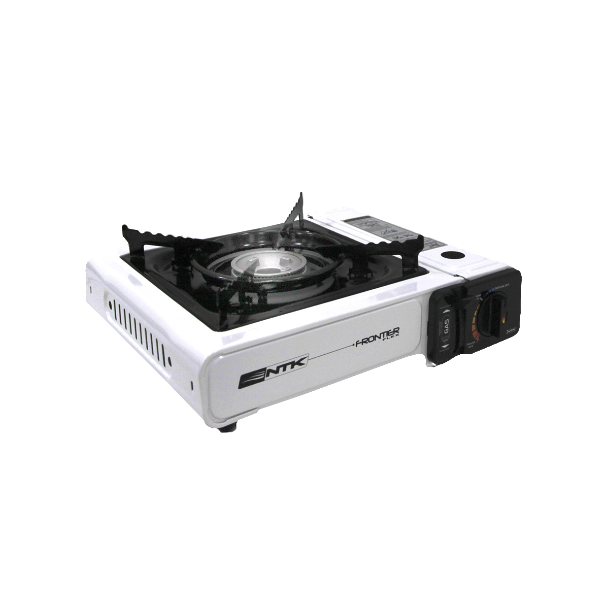 Fogareiro de mesa Frontier com maleta NTK — Cor: Branco