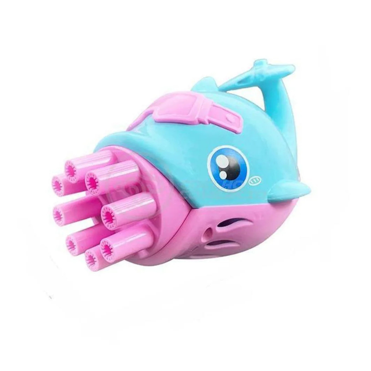 Golfinho Bolhudo Bubble Blast - Brinquedo de Bolhas — Cor: Azul e Rosa