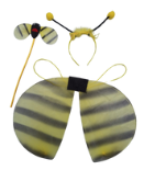 Kit Fantasia Abelinha - Asas + Tiara Infantil