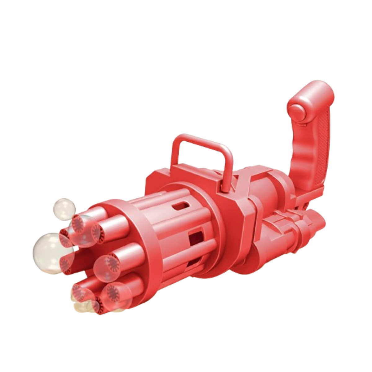 Máquina Elétrica Lança Bolhas de Sabão Infantil — Cor: Vermelho