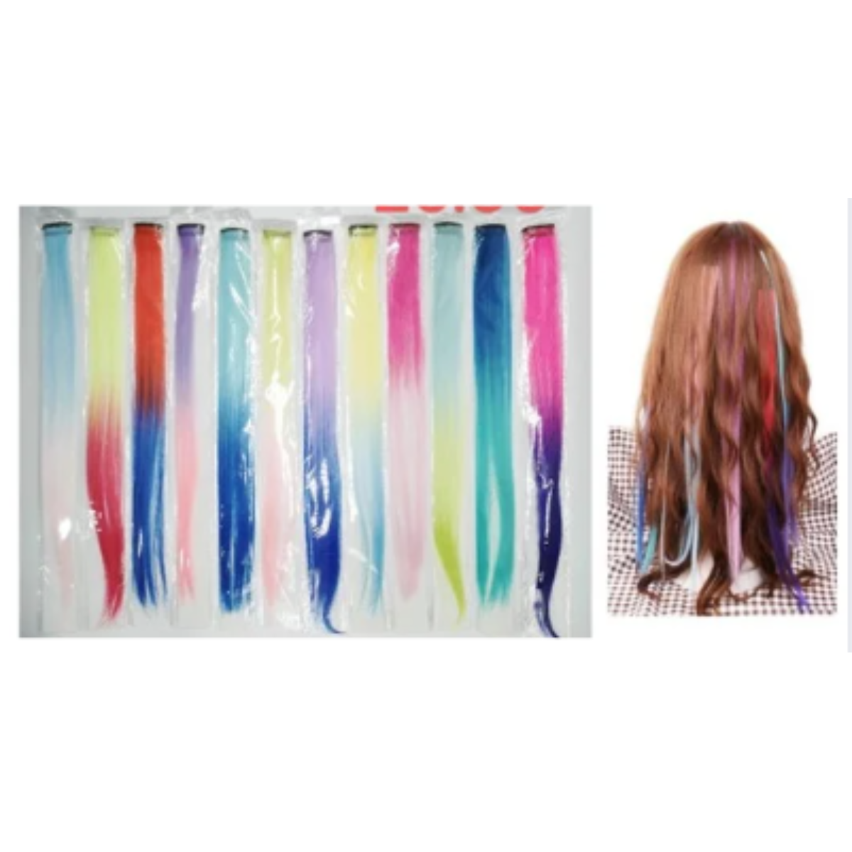 Mecha Lisa Colorida Unidade - Cores Vibrantes — Modelo: 4