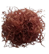 Palha Natural 30g - Pacote para Artesanato e Decoração — Cor: Marrom