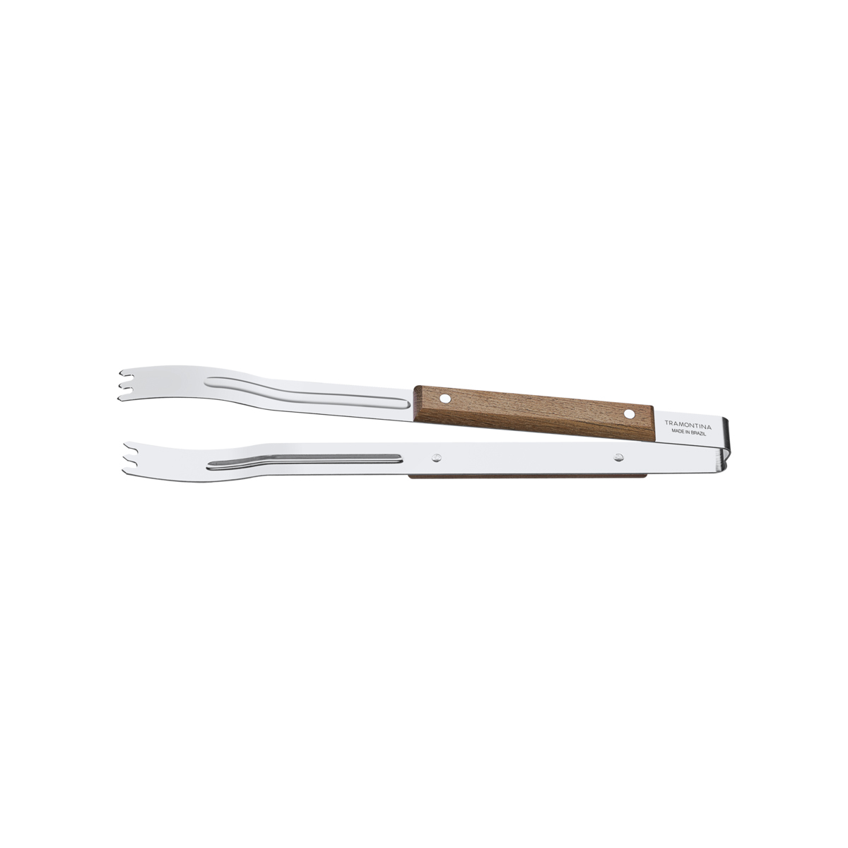 Pegador para Carne Tramontina Churrasco com Lâmina em Aço Inox e Cabo de Madeira — Tamanho em Centímetros: 47cm