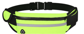 Pochete Neon Verde Unissex | Ajustável e Compacta