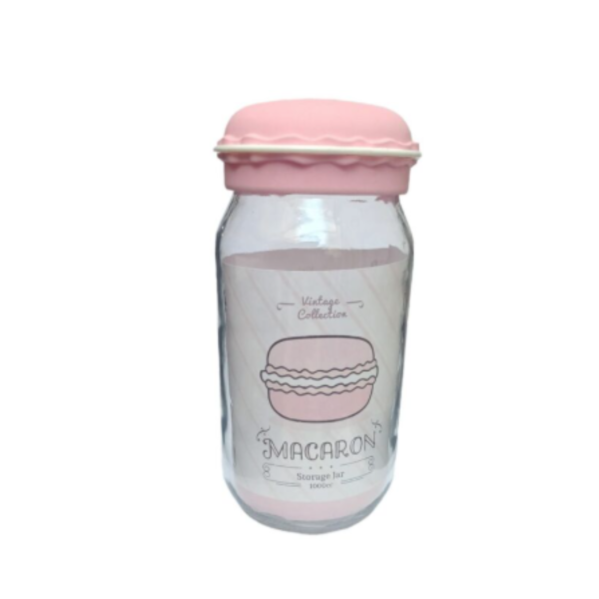 Pote de Vidro Macaron 660ml - Hermético e Elegante — Modelo: 2