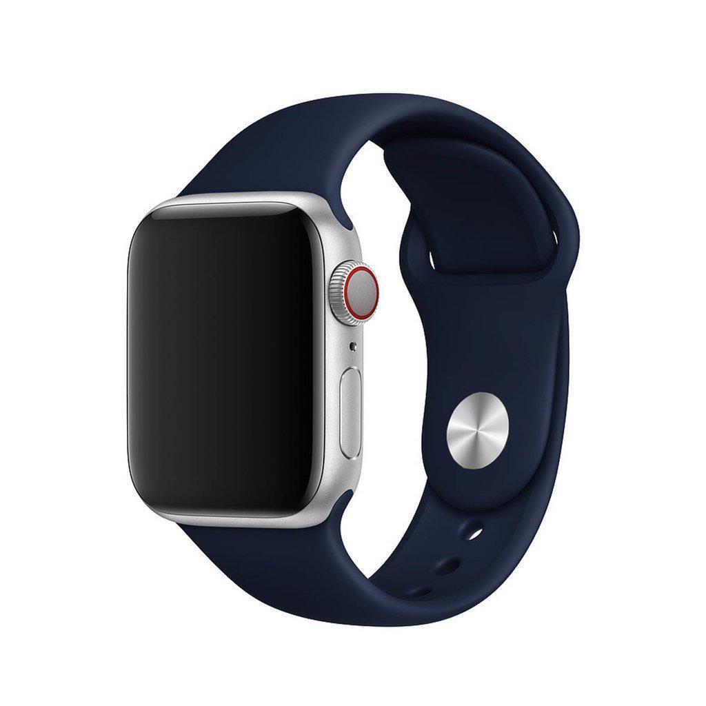 Pulseira Azul Claro 42mm Compatível Apple Watch IWO W26 — Cor: Azul Cobalto