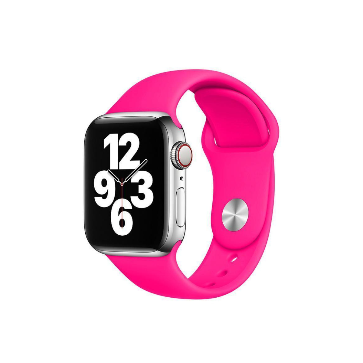 Pulseira Compatível Apple Watch 42mm - Iwo/W26 — Cor: Rosa Pink
