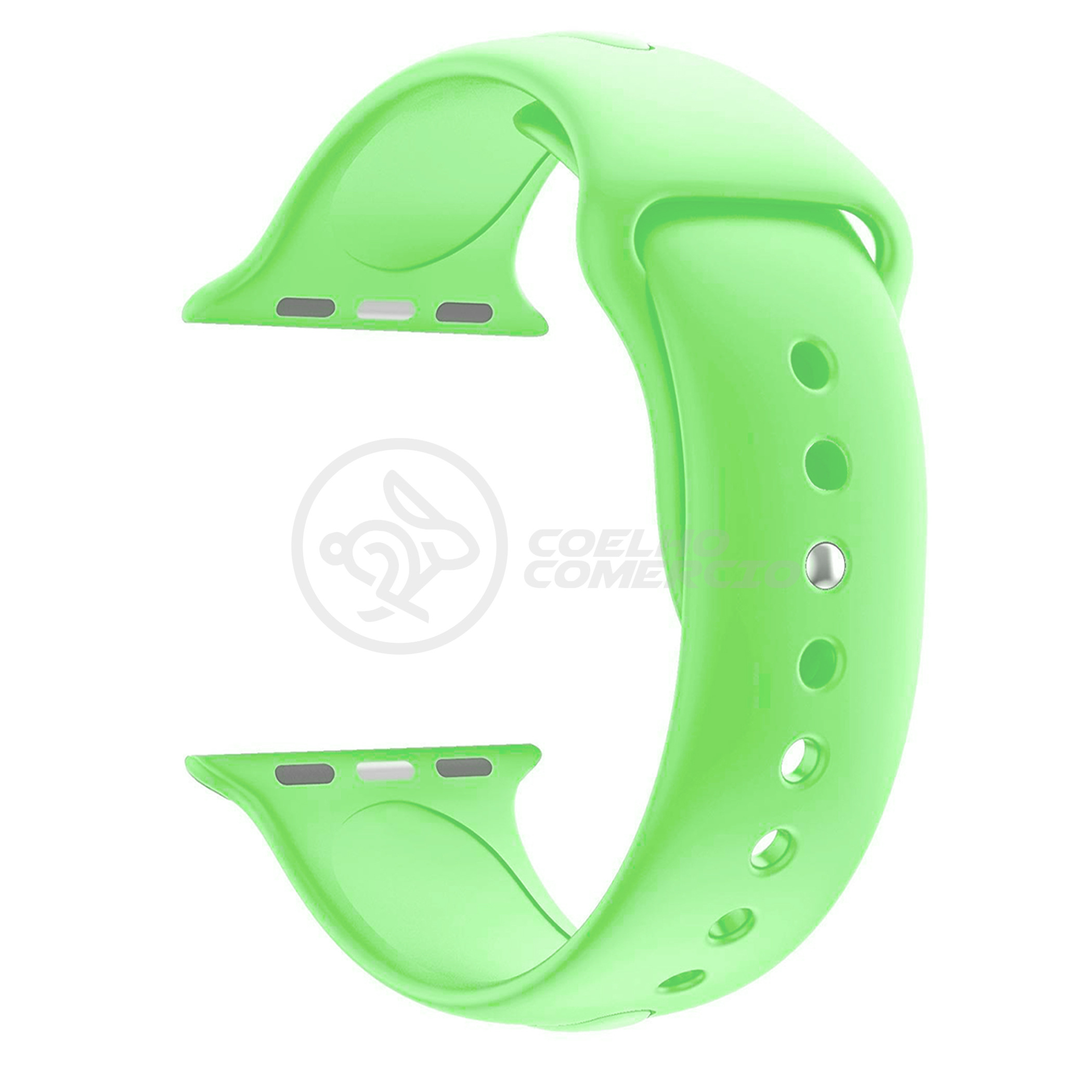 Pulseira Silicone IWO Smartwatch 42/44mm Azul Escuro