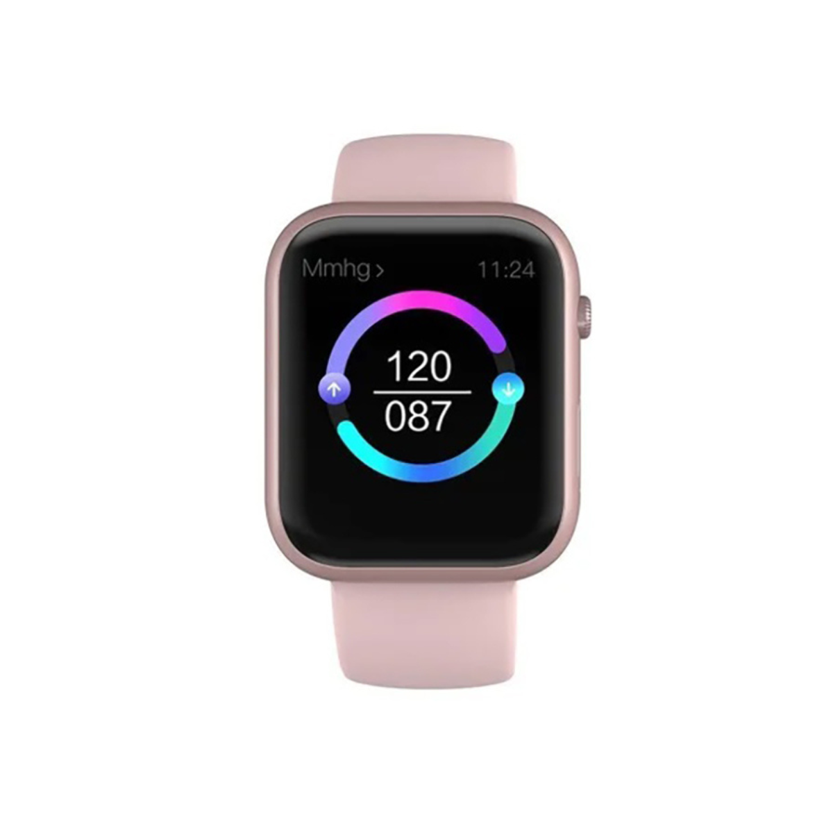 Smartwatch Relógio SX16 Bluetooth Monitor Cardíaco — Cor: Rosa
